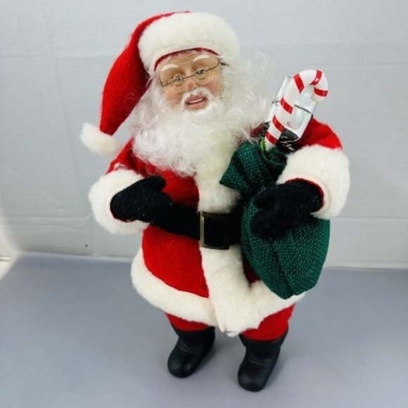 Holiday Creations 16" Stuffed Holiday Figure Santa Claus Posable Arms And Legs - Picture 1 of 14
